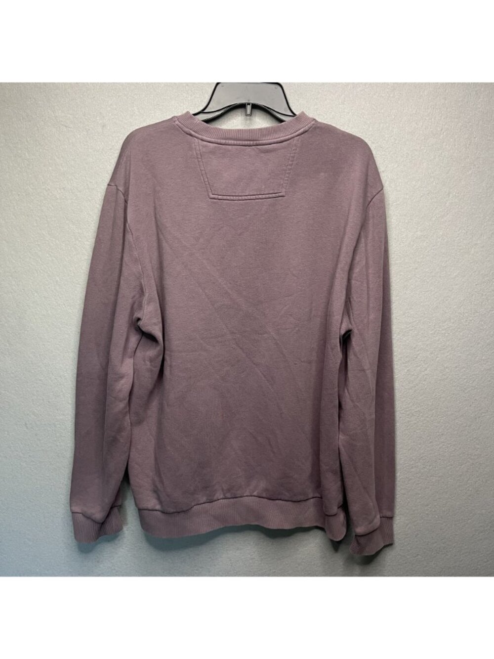Calvin Klein Jeans Logo Sweatshirt Purple XL Cotton Blend Crewneck - Picture 5 of 7